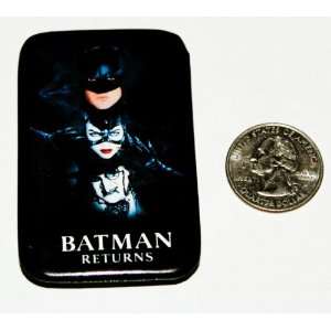    Vintage Collectible Button  Batman Returns 