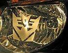 Transformers DECEPTICON Head or Tail LIGHT decal etched sticker 