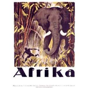    Otto Baumberger   Afrika Giclee on acid free paper
