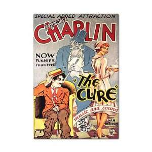  The Cure Charlie Chaplin Movie Advertisement Fridge Magnet 