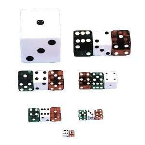  Dice 1 Inch Red Toys & Games