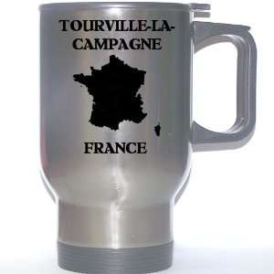  France   TOURVILLE LA CAMPAGNE Stainless Steel Mug 