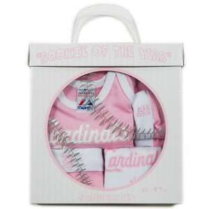 Newborn Girls St.Louis Cardinals Pink Box Set  Sports 