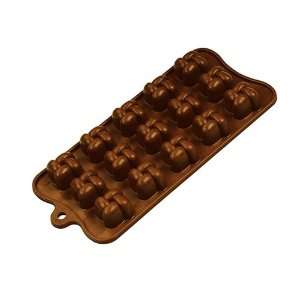 Fat Daddios Silicone 15 Piece Interlocking Square Chocolate Molds 