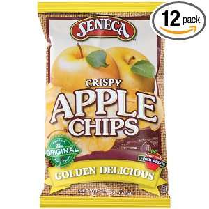 Seneca Golden Delicious Apple Chips,2.5 Ounce Bags (Pack of 12 