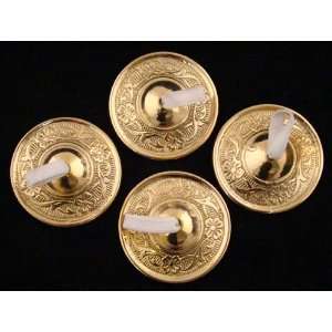   Pairs Pro Brass Fingers Cymbal Zills Belly Dancing 