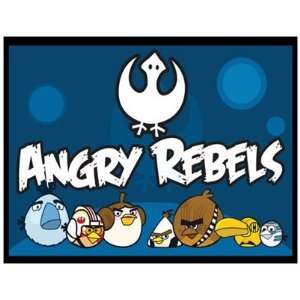   Large) ANGRY BIRDS / STAR WARS spoof   ANGRY REBELS 