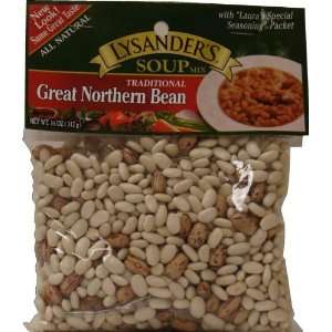 Lysanders Great Northern Bean Soup with Seasoning, 11 Ounce  