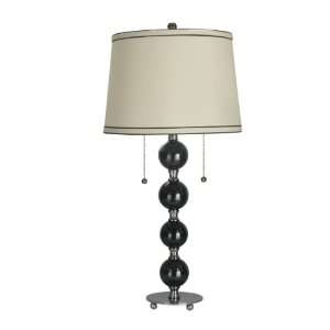  Dale Tiffany GT70032 Torrevieja Table Lamp, Black Nickel 