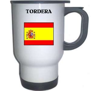  Spain (Espana)   TORDERA White Stainless Steel Mug 
