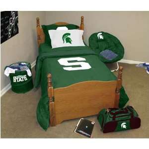    Michigan State Spartans NCAA Bed in a Bag   Twin