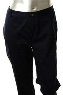 Lauren Ralph Lauren Plus Size Blue Trousers BHFO Pants 16W  