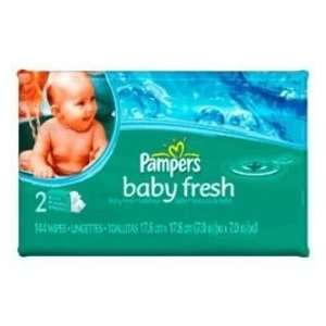 PAMPERS BABY WIPES REFL FRESH Size 144