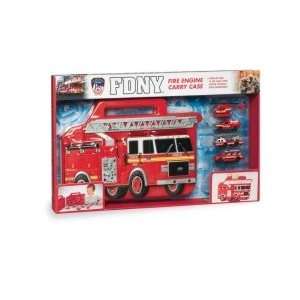  Real Toys FDNY fire engine playset and Case Toys & Games