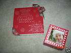 new set of 2 hallmark holiday trivit picture cube expedited