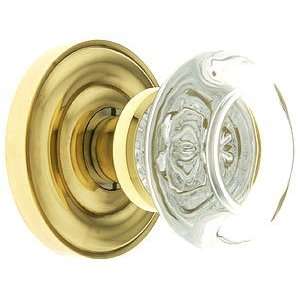  Antique Glass Knobs. Colonial Rosette Door Set With Empire 