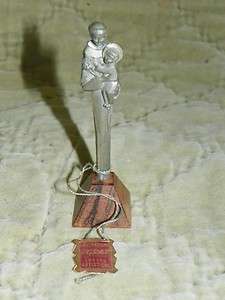 Peltro Cesellato A Mano Baby Jesus 4 Icon Pewter Made In Italy by 