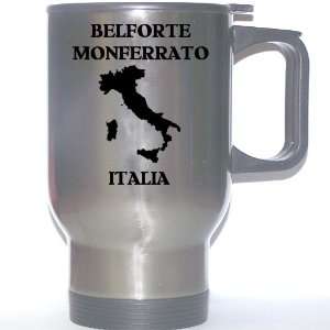  Italy (Italia)   BELFORTE MONFERRATO Stainless Steel Mug 