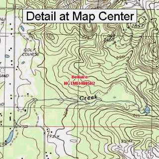   Map   Bellaire, Michigan (Folded/Waterproof)