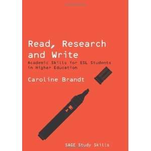   Education (SAGE Study Skills Se [Paperback] Caroline Brandt Books