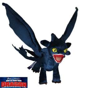 How to Train your Dragon Toothless NIGHT FURY Plush Toy Stuffed Doll 