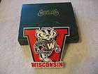 UNIVERSITY OF WISCONSIN BADGERS 1999 WOODEN PLAGUE NEW IN BOX MADE BY 
