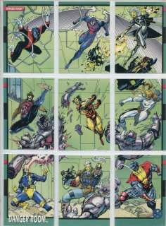 LOT 592 MARVEL COMIC TRADING CARDS 1990 1991 1992 P017  