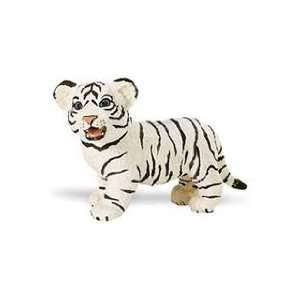  Safari 295029 White Bengal Tiger Cub Animal Figure  Pack 
