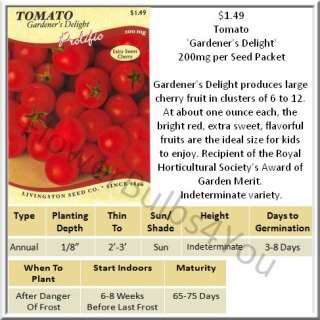 Tomato Seeds Different Varieties  