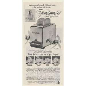  1953 Toastmaster Super DeLuxe Toaster Power Action Bride 