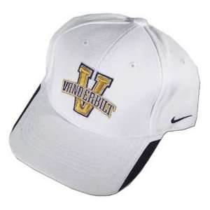  Nike Vanderbilt Commodores White Coaches Hat Sports 
