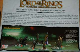 LOTR TMG Starter Set, Map Set and Booster Pack MIB  
