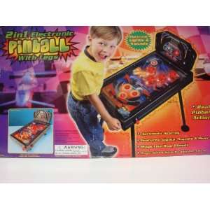  2 in 1 Electronic Pinball Arcade Game Toys & Games