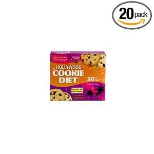  Hollywood Cookie Diet 2 boxes 60 cookies Chocolate Chip 