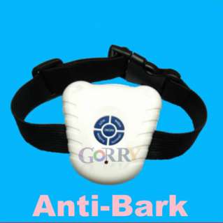Ultrasonic Bark Stop Pet Dog Anti Barking Control Collar Shock Collars 