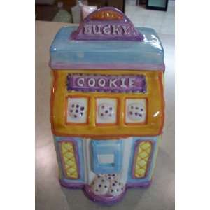   Cookie Slot Machine Cookie Jar Ceramic Cookie Jar 