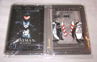1992 Tim Burton Batman Japan Only Wallet w/ Catwoman & Penguin  
