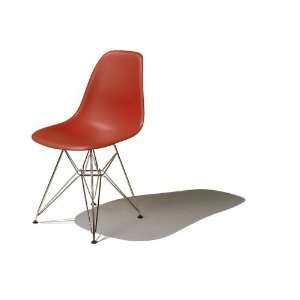  Herman Miller Eames DSR   Molded Plastic Side Chair with 