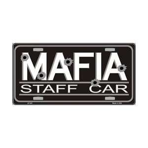  Mafia Staff Car License Plates Plate Tags Tag auto vehicle 