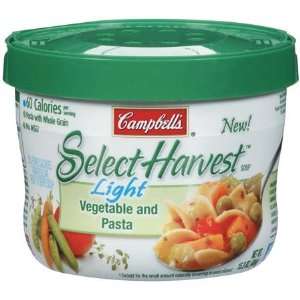 Campbells Select Harvest Soup Ready to Serve Vegetable & Pasta Light 