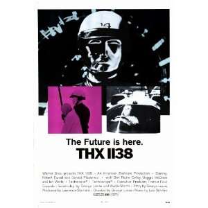  THX 1138 (1970) 27 x 40 Movie Poster Style A