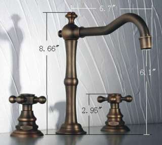 Bathroom Bronze Kitchen Brass Sink Basin Faucet Taps  