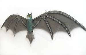 BATMAN RETURN 1.2M 3D Huge Black Bat Kite/Gift/Children  