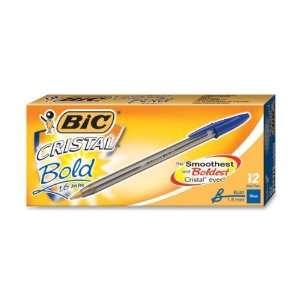  BIC Cristal Ballpoint Pen,Pen Point Size 1.6mm   Ink 
