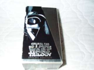 STAR WARS TRILOGY SPECIAL EDITION VHS WIDESCREEN THX  