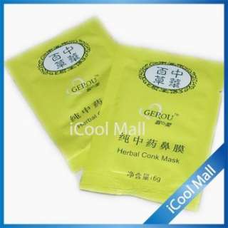 10 pcs Herbal CLEAN Remover NOSE Pore Mask BLACKHEADS  