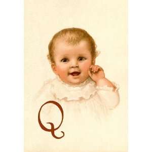  Baby Face Q 12x18 Giclee on canvas