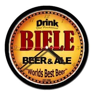  BIELE beer and ale cerveza wall clock 