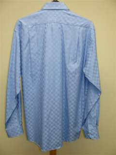 NAT NAST Shirt 16 Long Sleeve Button Up Blue  