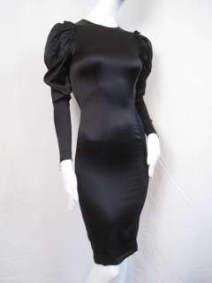 1375 Thomas Wylde Dress Silk Rouched Sexy XS #00073V  